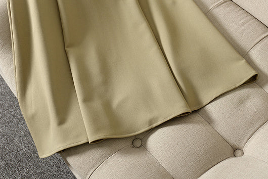 Falda Midi Elegante con Cadena en la Cintura - Image 22