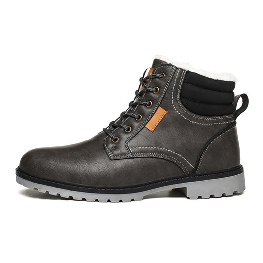 Botas de Senderismo Invierno Talla Grande Caña Alta Impermeables
