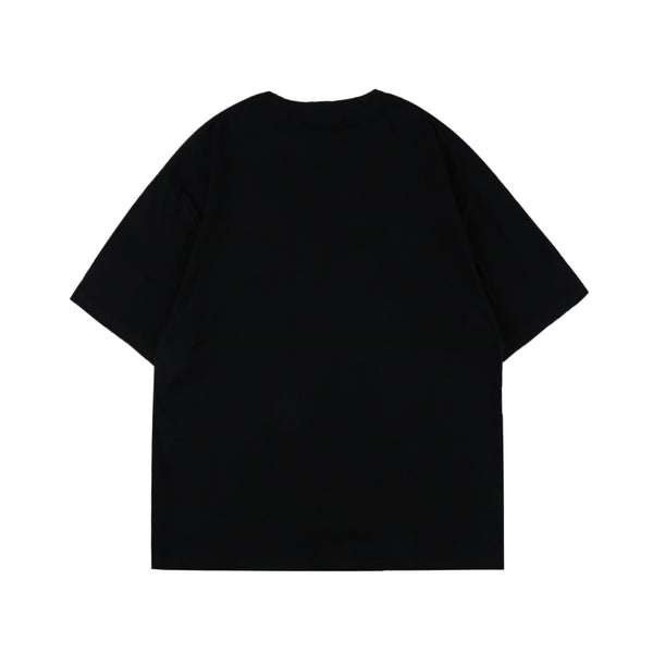Camiseta Vintage Estampado Fantasma Manga Corta