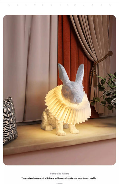Lámpara de Mesita Conejo Decorativa para Dormitorio - Image 15