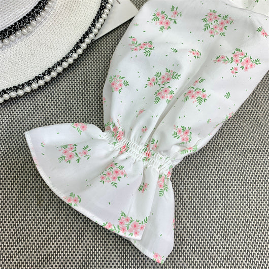Blusa Floral de Hombro Descubierto con Mangas Abullonadas - Transición Otoñal - Image 11