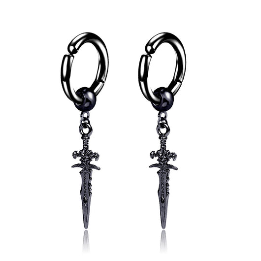 Aretes Vintage Personalizados para Hombre con Diseño de Flecha - Image 6