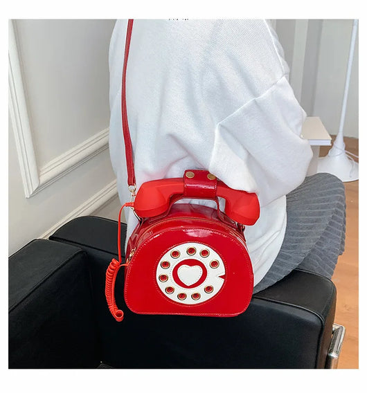 Bolso Bandolera Retro Teléfono para Mujer - Cuero PU Casual y Versátil - Image 18