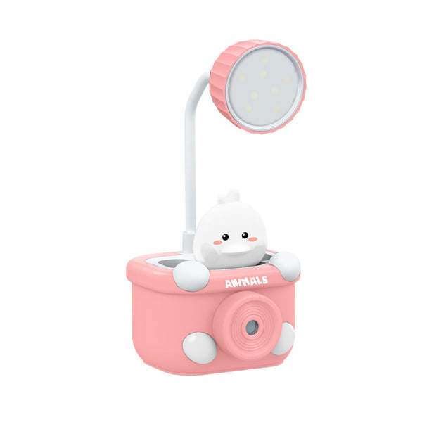 Sacapuntas Animal Travieso con Lámpara de Escritorio LED - Image 3