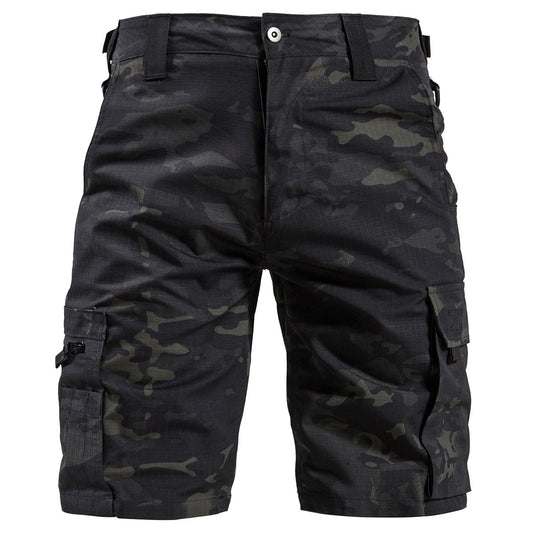 Pantalones Cargo Tácticos Camuflaje - Shorts de Entrenamiento Verano