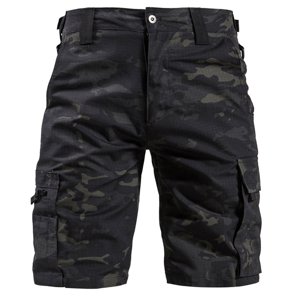 Pantalones Cargo Tácticos Camuflaje - Shorts de Entrenamiento Verano