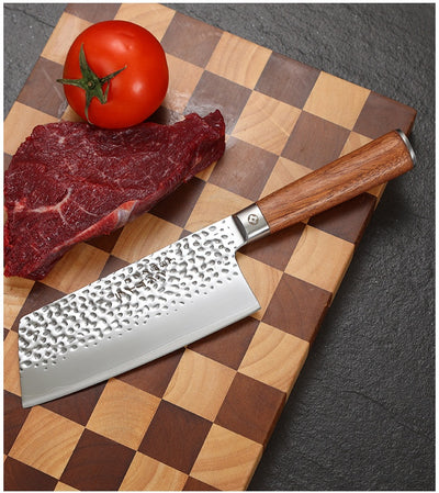 Cuchillo de Cocina Minimalista con Mango de Madera - Image 12