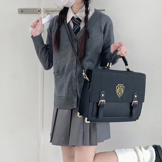 Bolsa Crossbody Escolar Uniforme de Estilo Universitario - Image 18