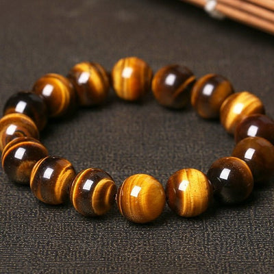 Pulsera de Ojo de Tigre para Hombre - Diseño Minimalista y Poderoso - Image 6