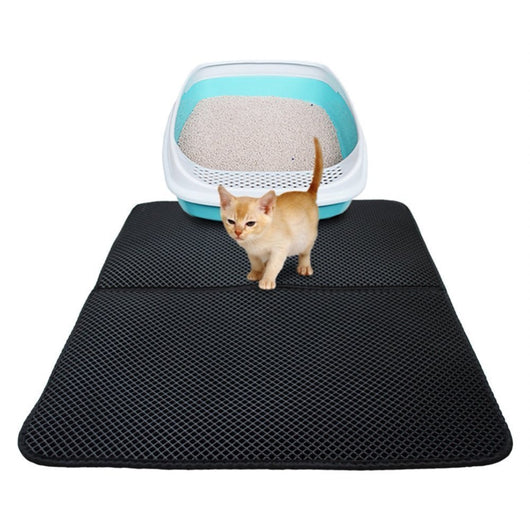 Tapete Atrapador de Arena para Gatos de Doble Capa EVA Impermeable - Image 13