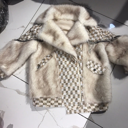 Abrigo Largo de Lana de Cordero para Mujer - Diseño Elegante y Cálido - Image 2
