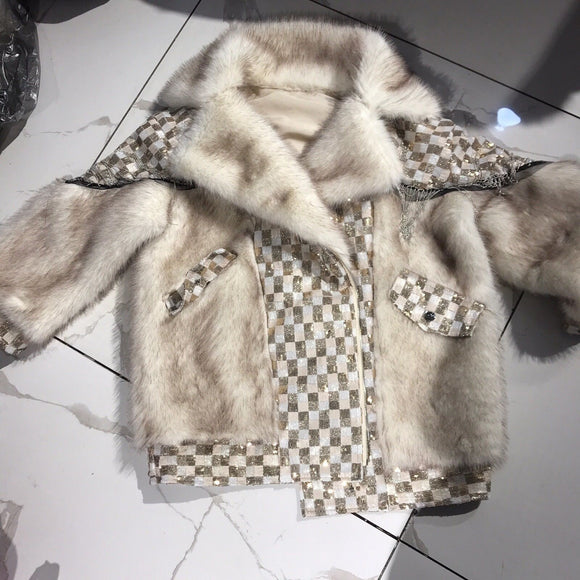 Abrigo Largo de Lana de Cordero para Mujer - Diseño Elegante y Cálido