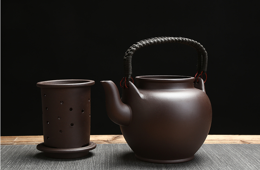 Juego de Té de Cerámica Púrpura de Gran Capacidad - Image 10
