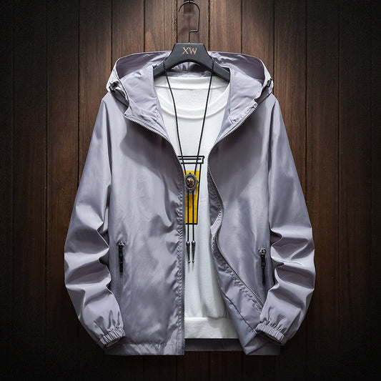 Chaqueta Casual Unisex de Color Liso - Ideal para Trabajo y Diario