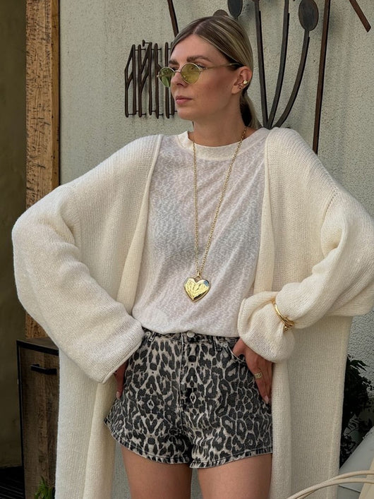 Cardigan Hueco Estilo Europeo y Americano con Escote en V - Image 10