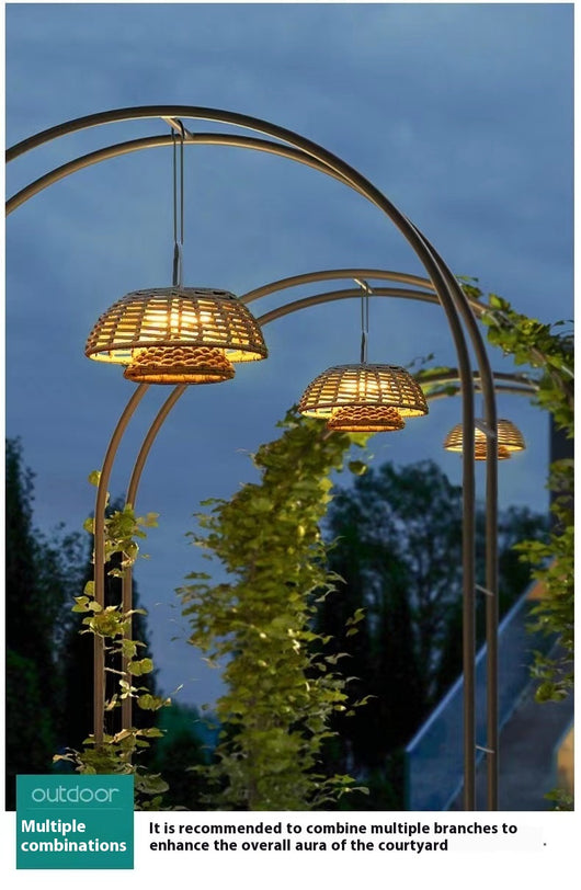 Lámpara Colgante de Jardín Estilo Vintage para Terrazas y Pérgolas - Image 11