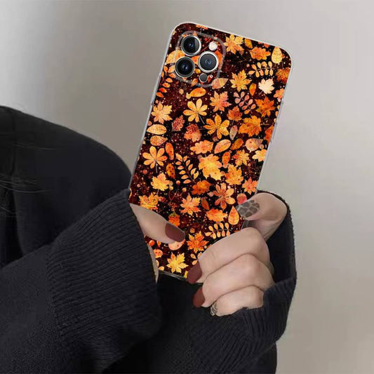 Funda para Celular Pareja Halloween Calabaza Luminosa