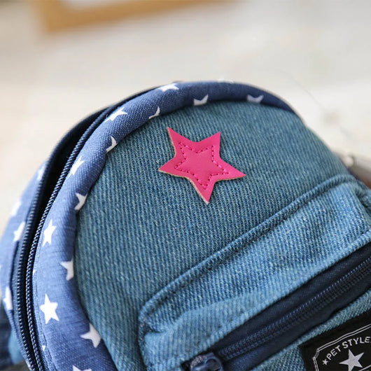 Mochila Escolar Denim para Mascotas - Image 11