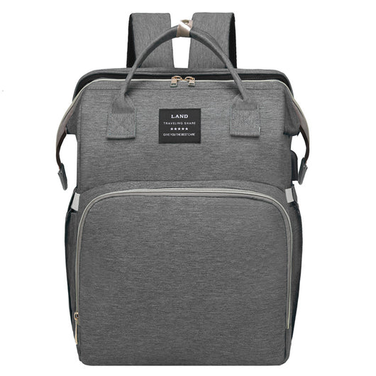 Mochila Maternal Multifuncional con Red Antimosquitos, Capacidad Grande y Cuna Plegable - Image 10