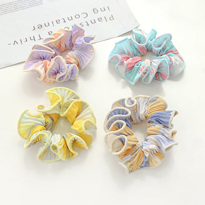 Aro para Cabello Tie Dye Plisado con Estilo Japonés y Coreano - Image 8