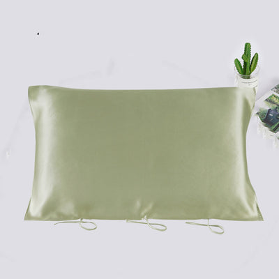 Funda de Almohada de Seda Pura Liso - Cuidado Capilar Premium - Image 11