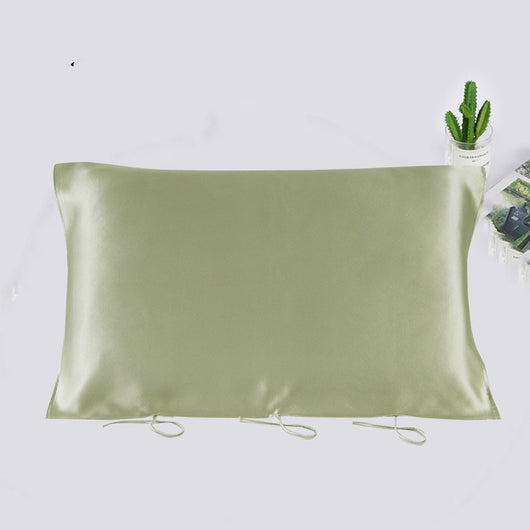 Funda de Almohada de Seda Pura Liso - Cuidado Capilar Premium - Image 11