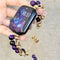 Pedra Olho de Tigre Roxo Escuro 38ou40ou41ou42 MM