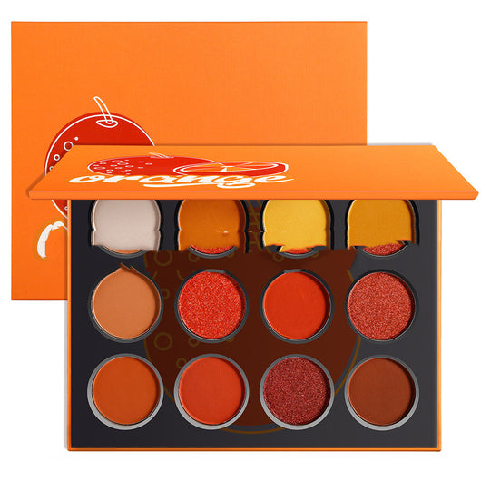 Paleta de Sombras de Frutas 12 Colores - Portátil y Práctica - Image 5