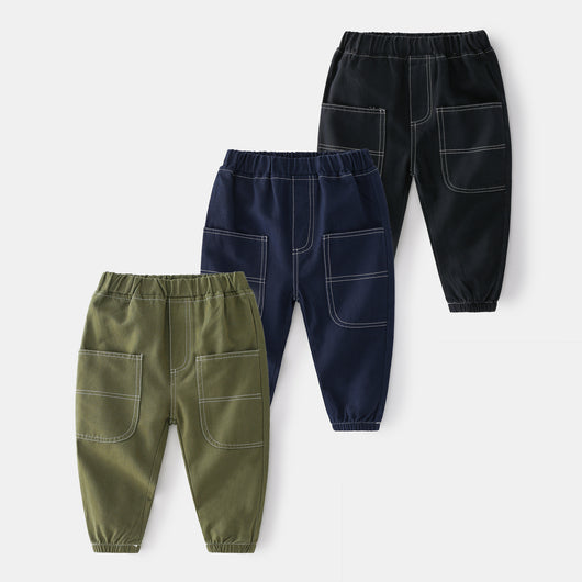 Pantalones para Niños Modernos de Cintura Media - Diseño Elegante y Cómodo - Image 7