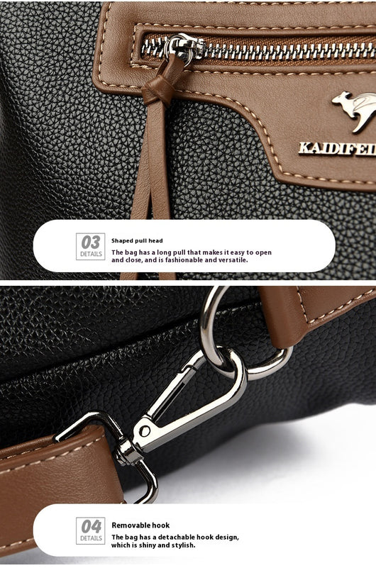 Bolso Bandolera Mujer con Múltiples Compartimentos - Gran Capacidad y Estilo - Image 19