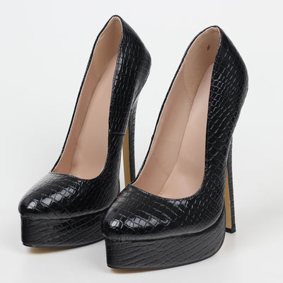 Tacones Stiletto con Plataforma para Novia - Image 4