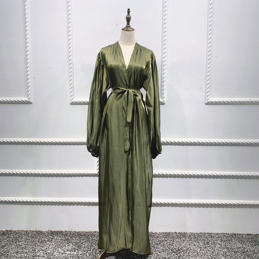 Abaya Kimono Elegante con Mangas Voluminosas - Diseño Moderno para Mujer - Image 10