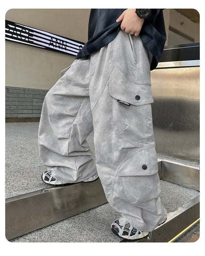 Pantalones Cargo Primavera para Niños - Diseño Moderno y Versátil - Image 9