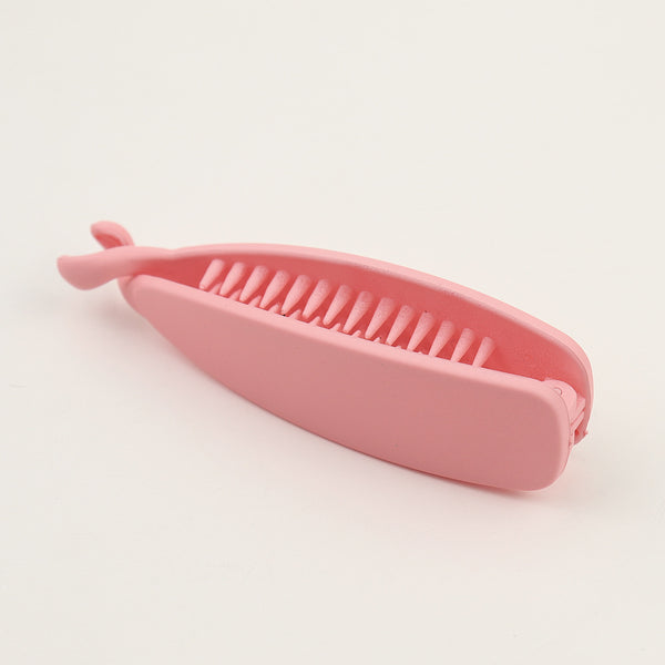 Pasador de Cola Minimalista en Color Sólido para Mujer