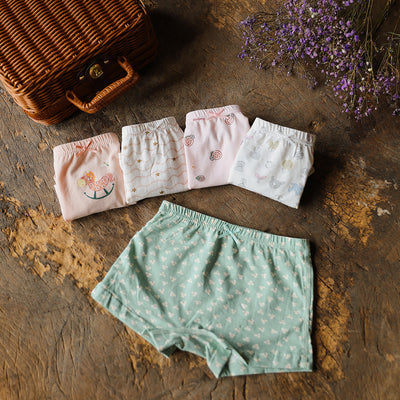 Calzoncillos Boxer de Algodón con Diseños Animados para Niñas - Image 4
