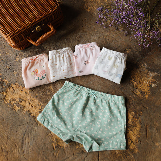 Calzoncillos Boxer de Algodón con Diseños Animados para Niñas - Image 4