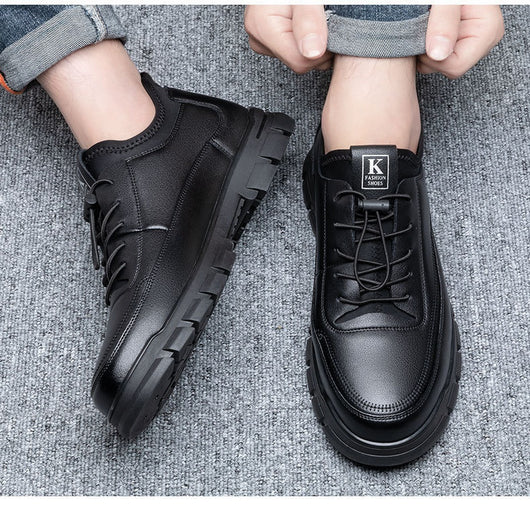Zapatos de Cuero Formal para Negocios Negro - Image 12