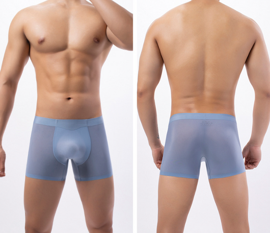 Bóxers Ultra Delgados Ice Silk para Hombre - Transpirables sin Marcas - Image 10