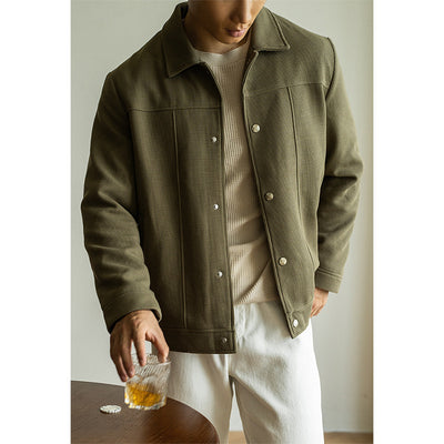 Abrigo Ejecutivo de Textura Americana para Hombre - Image 7