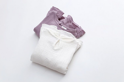 Blusa Infantil de Algodón y Lino con Volantes y Mangas Largas - Image 13