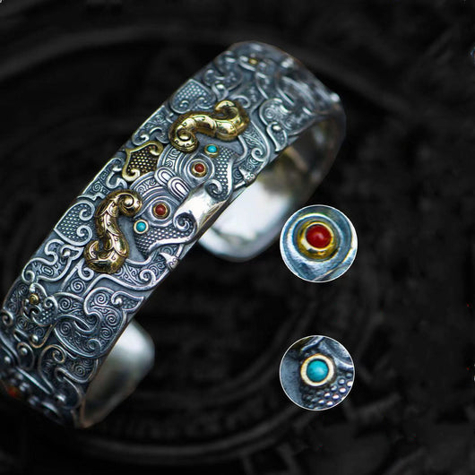 Pulsera Dominante Estilo Chino - Joya de Poder y Elegancia - Image 5