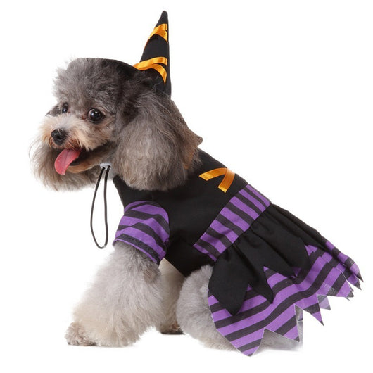 Falda Halloween para Mascotas - Disfraz Alternativo Morado