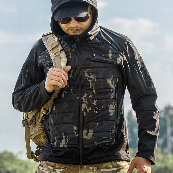 Abrigo Acolchado Camuflaje para Hombre - Chaqueta Commuter