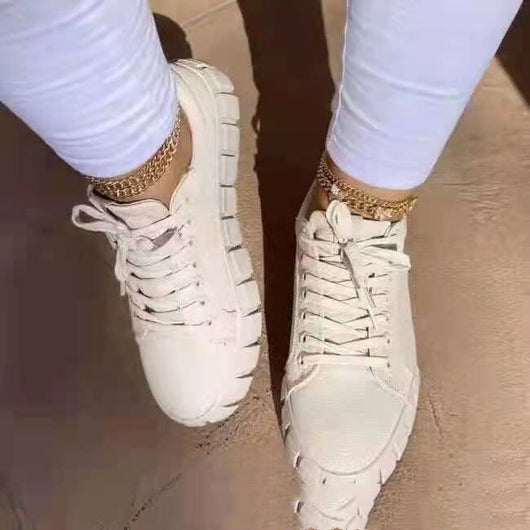 Zapatos Casuales Unisex con Plataforma y Punta Redonda - Comodidad Todo el Día - Image 13
