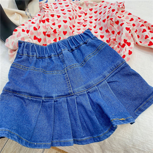 Falda Denim Elástica para Bebé - Colección Primavera - Image 10