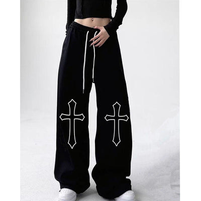 Pantalón Deportivo Cintura Alta con Cordón Estilo Hot Girl Hiphop - Image 18