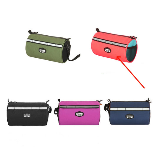 Bolsa Frontal de Gran Capacidad para Bicicleta de Montaña con Soporte Plegable - Image 7