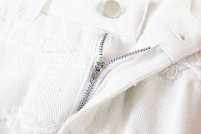 Pantalón Cinco Puntos con Detalle de Borlas Diseño Exclusivo - Image 7