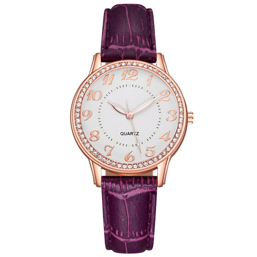 Reloj de Cuarzo Luminoso para Mujer con Diamantes y Correa Elegante - Image 7