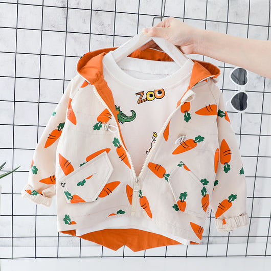 Chaqueta Infantil Estampado Rábano - Image 13